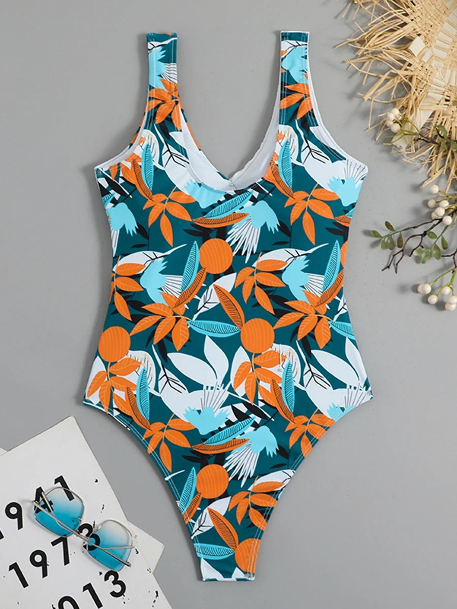 Tropical Twist One-Piece Swimsuit