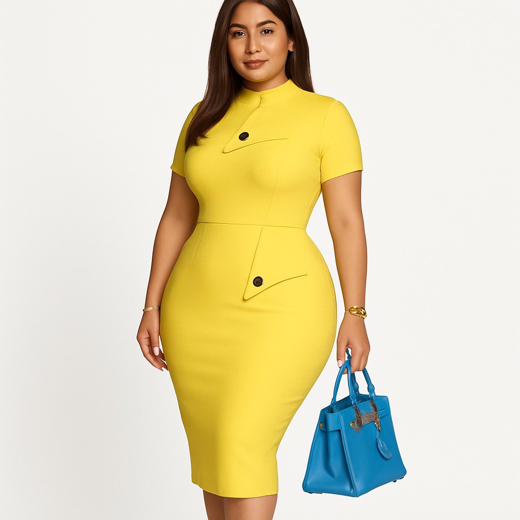 Polished Elegance Bodycon Dress