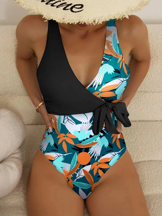 Tropical Twist One-Piece Swimsuit