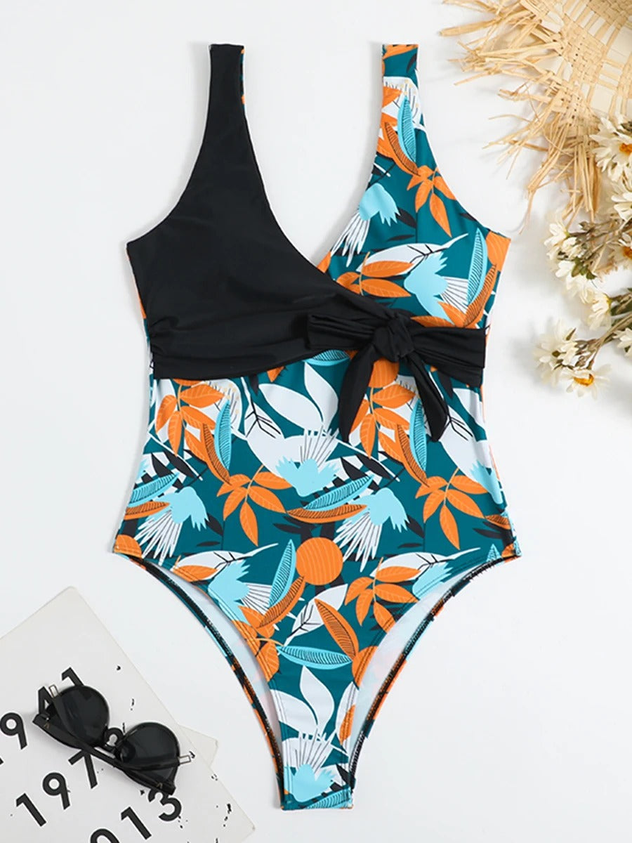 Tropical Twist One-Piece Swimsuit